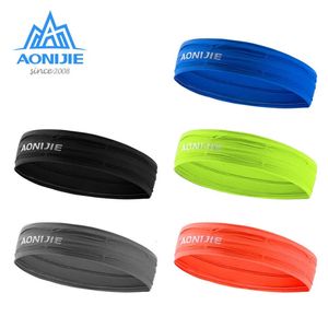 Yoga Haarbanden AONIJIE Antislip Haarband Elastiek Zweetband Anti Zweet Polsband Voor Buitensporten Hardlopen Fitness E4086 231005