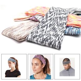 Bandas para el cabello de yoga Bandas para el cabello elásticas deportivas Accesorio de yoga deportivo Dance Biker Cotton Hairband DHL gratis