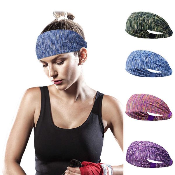 Bandas de cabello de yoga banda de sudor para hombres mujeres elásticas bandas para el cabello de la cabeza de la cabeza de la cabeza de la cabeza de la cabeza de yoga de la cabeza de los accesorios para el cabello deportivo L221027