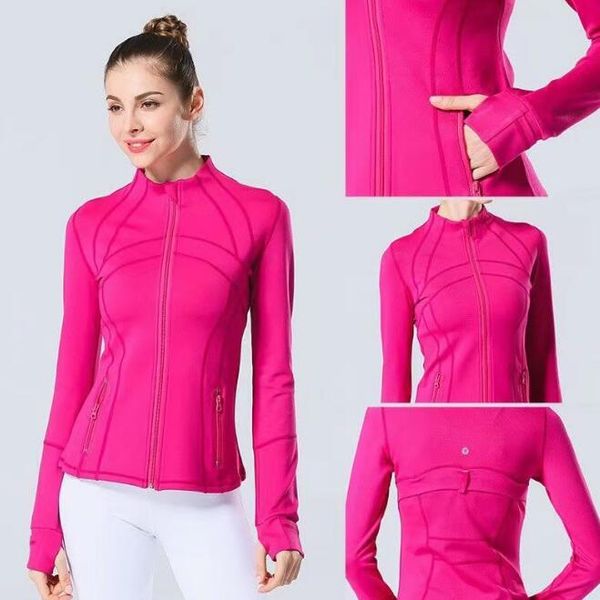 Conjunto de ropa de chaqueta de yoga, sudadera con capucha y cremallera completa para mujer, ropa deportiva, pista de entrenamiento con capucha, chaqueta para correr con bolsillos, orificio para el pulgar para pulgas al aire libre