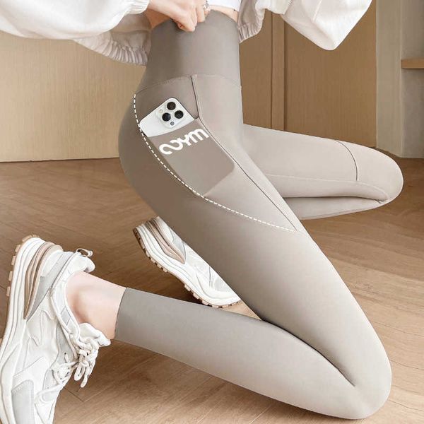 Leggings de yoga avec poche taille haute pantalon de levage de la hanche collants de sport sans couture pantalon de mise en forme du corps Runniung Push Up Legging