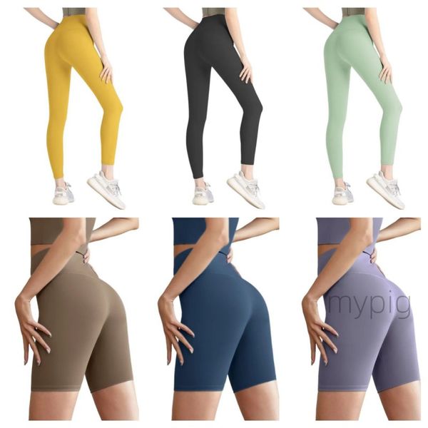 Leggings de Yoga pour femmes, robe courte, pantalon de yoga à pois, serré, de sport, de course, de fitness, slim fit, pantalon Align