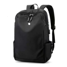 Yoga LL Backpack Men's Bag Laptop Travel Outdoor Waterdichte sporttas Dames Tiener Travel Bagage Bag Black Gray 524