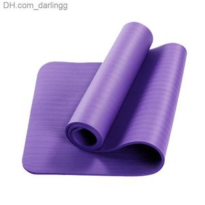 Yogamat Antisliptapijt Pilates Gym Sport Fitnessmat Verdikt Comfortschuim Yogamat voor Oefening 1830 * 610 * 10 mm Q230826