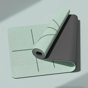 Tapis de Yoga antidérapant, écologique, exercice de Fitness, avec sangle de transport, tapis Pro pour femmes, Pilates à domicile, 240307