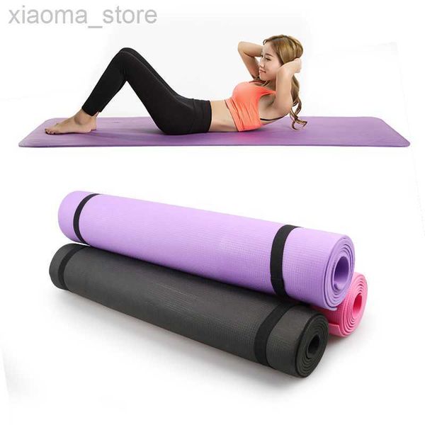 Tapis de Yoga 173x61Épaisseur Écologique Tapis de Yoga Antidérapant Sport Gym Doux Pilates Tapis Pliable pour Musculation Fitness Exercices Équipement