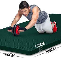 Tapis de Yoga 2 mètres plus long, Super grand, allongé pour hommes, spécial haute qualité, Fitness, Pilates, exercice sain, 230907