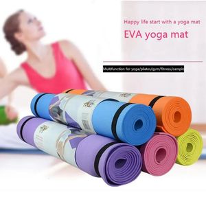 Tapis de Yoga 4MM d'épaisseur EVA antidérapant Sport tapis de Fitness couverture pour l'exercice et l'équipement de gymnastique Pilates 231012