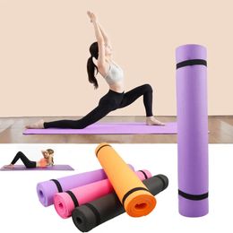 Tapis de Yoga 61CM pour femmes et hommes, couverture EVA antidérapante, élasticité, perte de poids, tapis de Sport, gymnastique, 173 X, coussin de Fitness, 231012