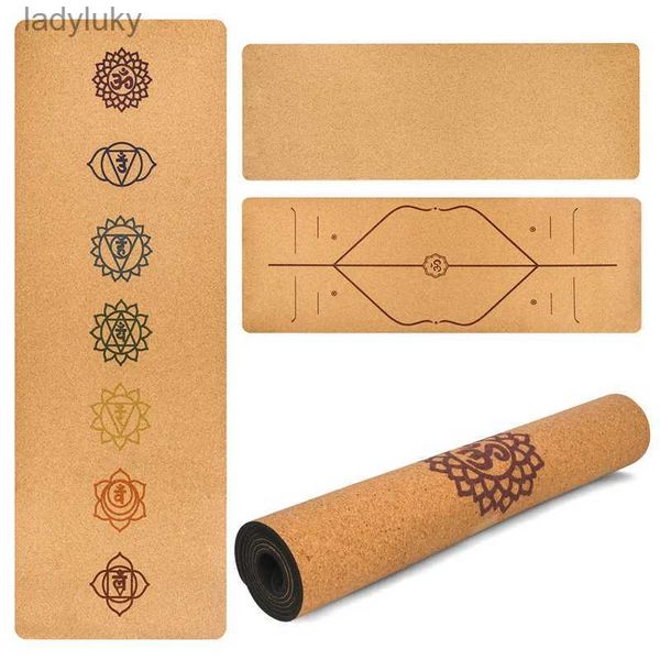 Mattes de yoga Princes Dark Yoga Fitness Mat en daim Suede Rubber Santé Santé Yoga Flower Mat d'usine Mat de pratique de sortie d'usine avec NCIE DESIGNL240118