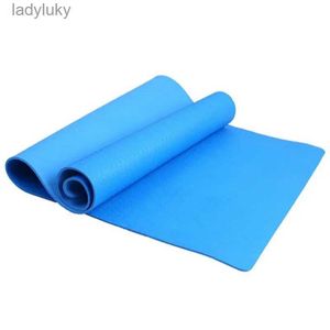 Esteras de yoga duraderas de 4 mm de espesor, estera de yoga antideslizante, almohadilla de ejercicio para perder peso y salud FitnL240119