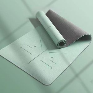 Tapis de Yoga tapis de ligne de corps TPE Durable pour les débutants pour protéger les articulations antidérapant Fitness acupression 230907
