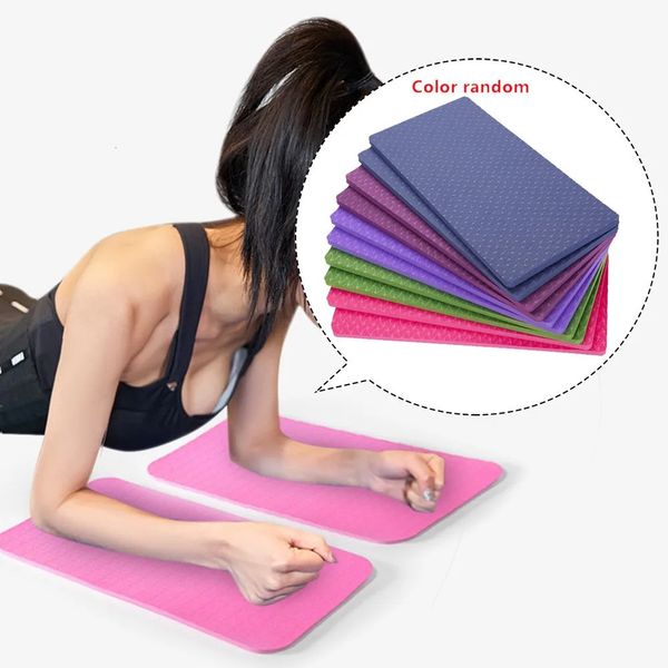 Tapis de Yoga tapis genouillère TPE coussin doux 340X17X 6mm pour gymnastique Fitness exercice entraînement Pilates Sport couleur aléatoire 231012