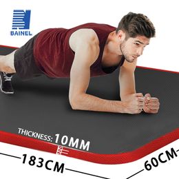 Yogamatten Mat Meditatie voor Fitness Pilates Oefening Thuis Gymnastiek Dikke Uitrusting Body Building Sport Antislip 230907