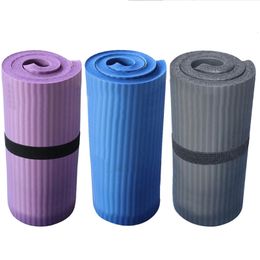 Tapis de yoga Mini tapis antidérapant NBR tapis de sport tapis de sport doux Pilates coussinets pliables pour les exercices de musculation 230814