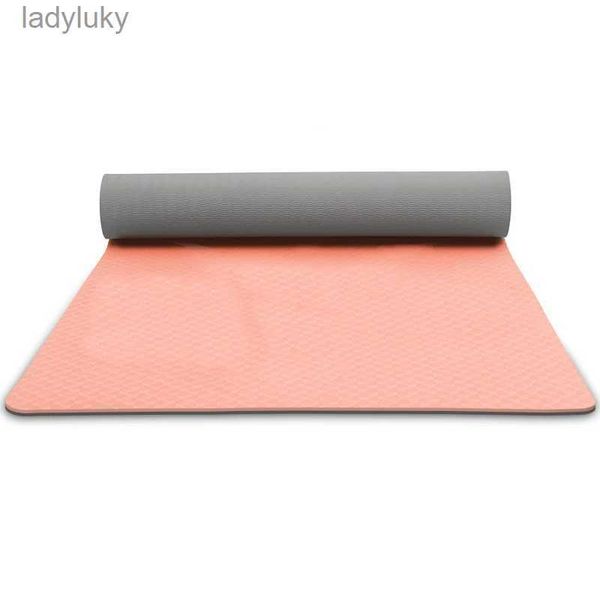 Tapis de yoga Tapis de Yoga TPE surdimensionné de 66cm, épais, antidérapant, corde à sauter, tapis de sol élargi, sport, Fitness, silencieux, accessoires de Yoga, Gym MatL240118