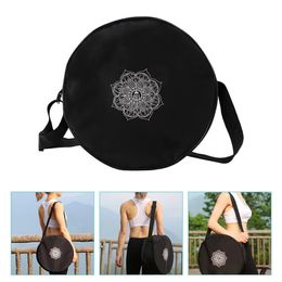 Tapis de Yoga rose tapis de Yoga sac à roulettes accessoire de Studio blocs de sport salle de sport stockage fronde Portable voyage Holdall homme 231208