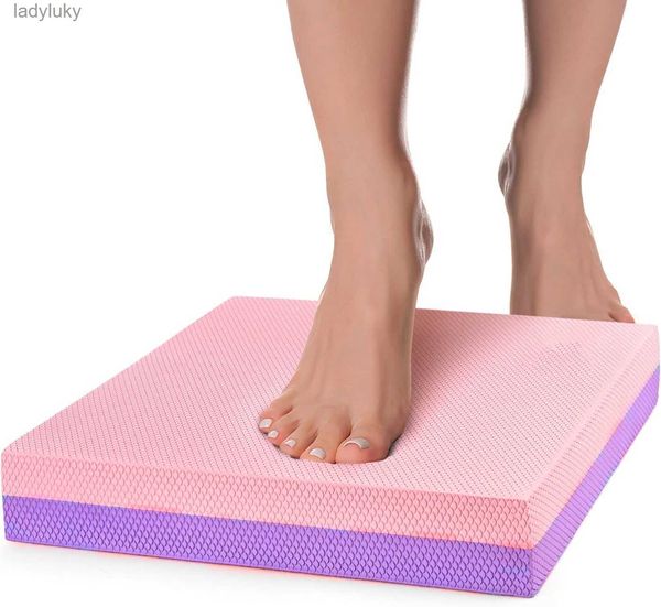 Tapis de yoga TPE Balance Pad antidérapant petit tapis de yoga formateur panneau de mousse pour la physiothérapie genou cheville exercices stabilité entraînement L240118