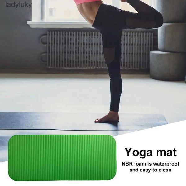 Uso de esterillas de yoga Estera estándar adecuada para articulaciones sin dolor en yoga, pilates y ejercicios de sueloL240119