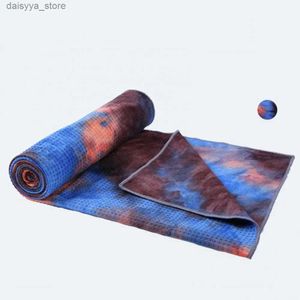 Yoga matten handige deken handdoek extra zacht worden gebruikt geen geur hete yoga handdoekmat training zweet Towell231221