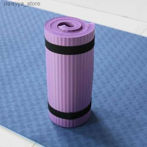 Yoga Mats Yoga Mat Anti-Skid Sports Fitness Mat NBR Yoga Auxiliary Pad Comfort Foam Yoga Matt pour exercice Yoga Pilates Gymnastique MATL231221