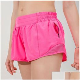 Tenue de yoga 091 - Shorts à faible hauteur de hauteur respirante à séchage rapide à séchage