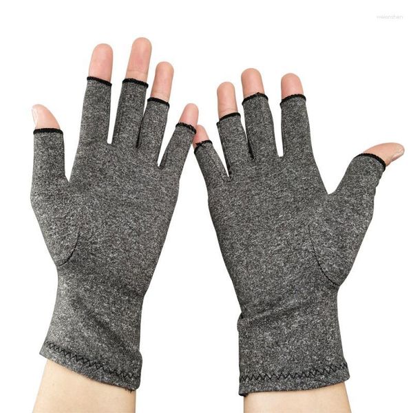 Tenue de yoga 1 paire de gants d'arthrite de compression support de poignet coton soulagement de la douleur articulaire attelle de main femmes hommes bracelet de thérapie