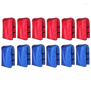 Yoga-outfit 12-pack Dodgeball-spelvesten Voetbaltrainingsshirts Trainingsvest voor binnen-buitenspeeltuin