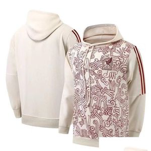 Traje de yoga 2022 México Jersey de fútbol Veet Sudadera con capucha Chaquetas H. Losano Chicharito G Dos Santos 22 23 Camiseta de fútbol Drop Delivery Sport Dhpde