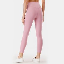 Yoga -outfit Leggings voor vrouw Gym Leggings Designer met pocket workout kleding luipaard sexy naadloze spotbroek hoge taille sport slijtage elastische fitness