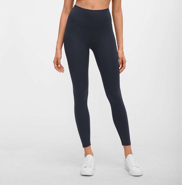 Yoga Outfit L-23 Pantalons de yoga Vêtements de sport Femmes Leggings de course Taille haute Stretch Fitness Sports Pantalon court Femmes Legging Collants Leggins 10241658