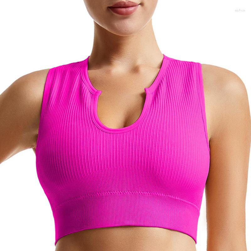 Yoga Outfit Lady Sports Bra Woman Top Fitness Seamless Invisible Without Frame For Women Gym Sportswear Sexy Tracksuit