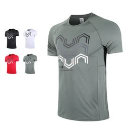 Yoga Outfit LL T-shirt de course Chemises Collants de sport de compression Fitness Gym Football Homme Jersey Sportswear Séchage rapide Sport T-Top