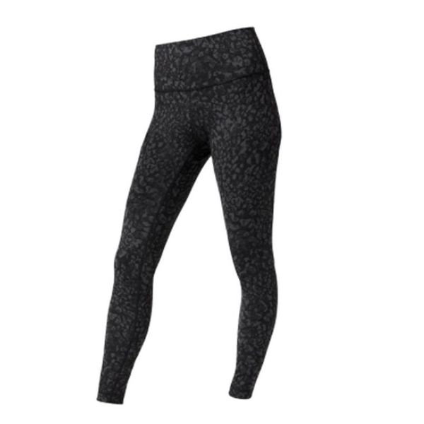 Yoga Outfit Lu-088 Dames Léopard Imprimer Femmes Yoga Pantalons Gym Sports Courir Serré Butt Lift Rapide Séchage Respirant Taille Haute Leggings DH3PU