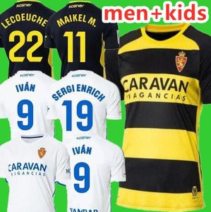 2023 2024 Real Saragosse Soccer Jerseys Negredo camisetas de futbol LOZANO ALEX BERMEJO Cala CAMISETA GUTI 23 24 hommes enfants kit SOBRINO Cadix maillots de football