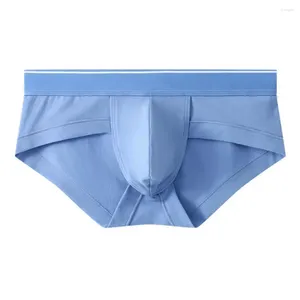 Tenue de yoga sous-vêtements masculin pour les jeunes (taille basse sexy non habituée à acheter soigneusement) Panties solides élastiques élastiques