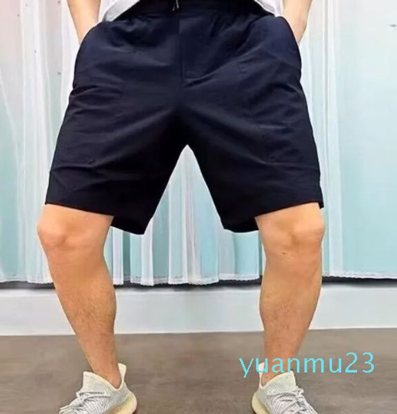 Yoga Outfit Mens Shorts avec poches latérales Super Qualité Sports Hommes Beach Joggers Loisirs Stretch Casual Taille M-XXL Drop Livraison