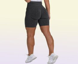 Yoga Outfit Nvgtn Laufsport Workout Shorts Frauen039s Hohe Taille Gym Frauen Leggings Nahtlose Fitness Sport Sportswear1651261