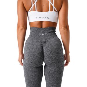 Yoga Outfit NVGTN Speckled Scrunch Seamless Leggings Mulheres Soft Workout Calças Fitness Outfits Yoga Calças Gym Wear 230919