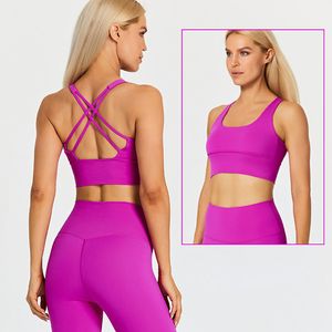 Yoga-outfit SHINBENE Hi Cloud Plain Workout-outfits voor dames 2-delige geborstelde naakte legging met hoge taille en sportbeha Oefeningsset 230727