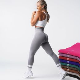 Yoga-outfit SILKY Nvgtn Effen naadloze legging Joga-broek voor dames Workout Buttery Soft Fitness-outfits Gympanty's Sportkleding Pantalons 230620