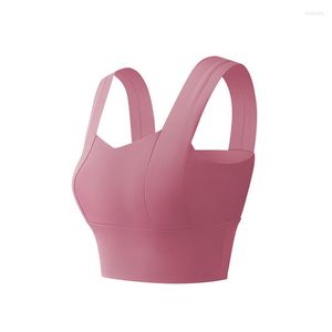 Yoga -outfit Solid Color Ademende dames TOPS BRA Sexy sportkleding Outdoor trainingskleding