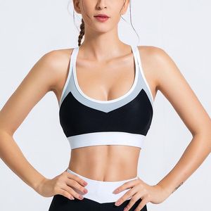 Traje de yoga Sujetador deportivo Bralette Crop Tops Mujeres Gimnasio Activo Correr Atlético Push Up Walking Pad Wear Tank Top Ropa interior Mujer Run