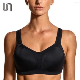 Yoga Outfit Sports Bra Top Femmes High Impact Underwire Summer Entraînement Sous-vêtements Brassiere Active Sportwear Fitness Golf 2024 Lady