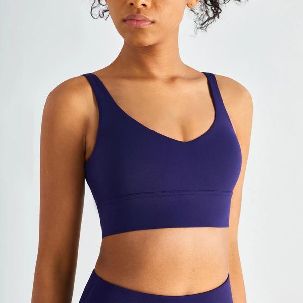 Traje de yoga Vnazvnasi Sujetador deportivo para mujeres Gimnasio Fitness Push Up Acolchado Entrenamiento Crop Top Ropa activa Deporte Lencería femenina