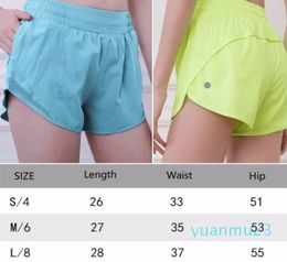 Tenue de yoga Shorts de taille pour femmes et pantalons courts Pantalon Fitness Wear Girls Running Elastic ADT Sportswear Breeches Drop de Dhjcp