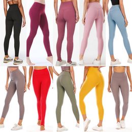 Yoga Outfit Femmes Leggings pour femme Designer Leggings avec poche Vêtements d'entraînement Léopard Sexy Pantalon de gymnastique sans couture Taille haute Spo292q