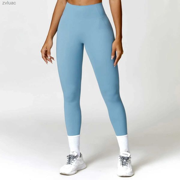 Traje de yoga Traje de yoga Push Up Gym Leggings Mujeres Pantalones de yoga Cintura alta Medias deportivas 2024 Lycra Leggins Mujer Pilates Ropa Ropa de entrenamiento Azul Rosa YQ240115