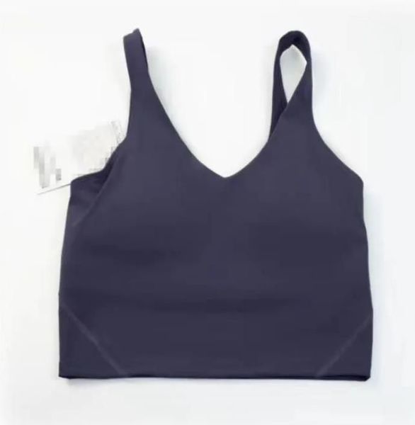 Traje de yoga Tipo de equipo de yoga Camisetas sin mangas con alineación trasera Ropa de gimnasia Mujeres Casual Correr Desnudo Sujetador deportivo ajustado Fitness Hermosa ropa interior Chaleco Camisa Jkl123 Tamaño S-xxlg95e