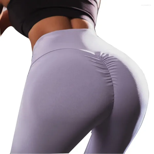 Tenues de yoga 7 couleurs Femmes Pantalons Blanc Sport Leggings Push Up Collants Gym Exercice Taille Haute Fitness Courir Pantalon Athlétique